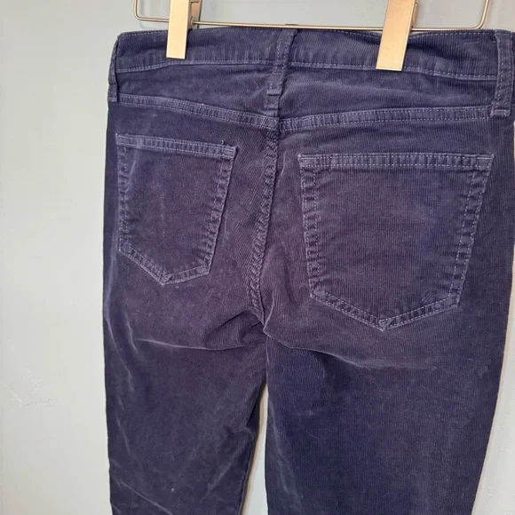 GAP Baby Boot Mid Rise Navy Blue Corduroy Pants. Women’s 28 or 6S - Picture 7 of 11